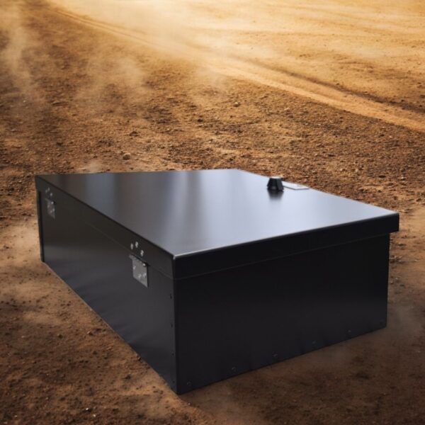 Gurtbox verschließbar - Rückansicht - Made by kkm