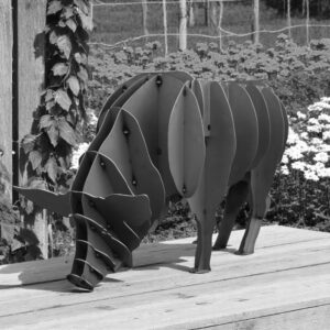 kkm-handel.at - Deko-Schwein aus Cortenstahl - Made by kkm